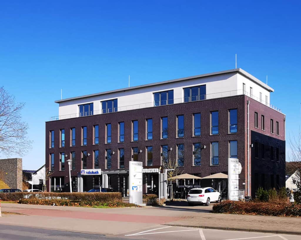 Neubau eines Büro- und Geschäftshauses mit Praxen in Osnabrück Stadtteil Sutthausen